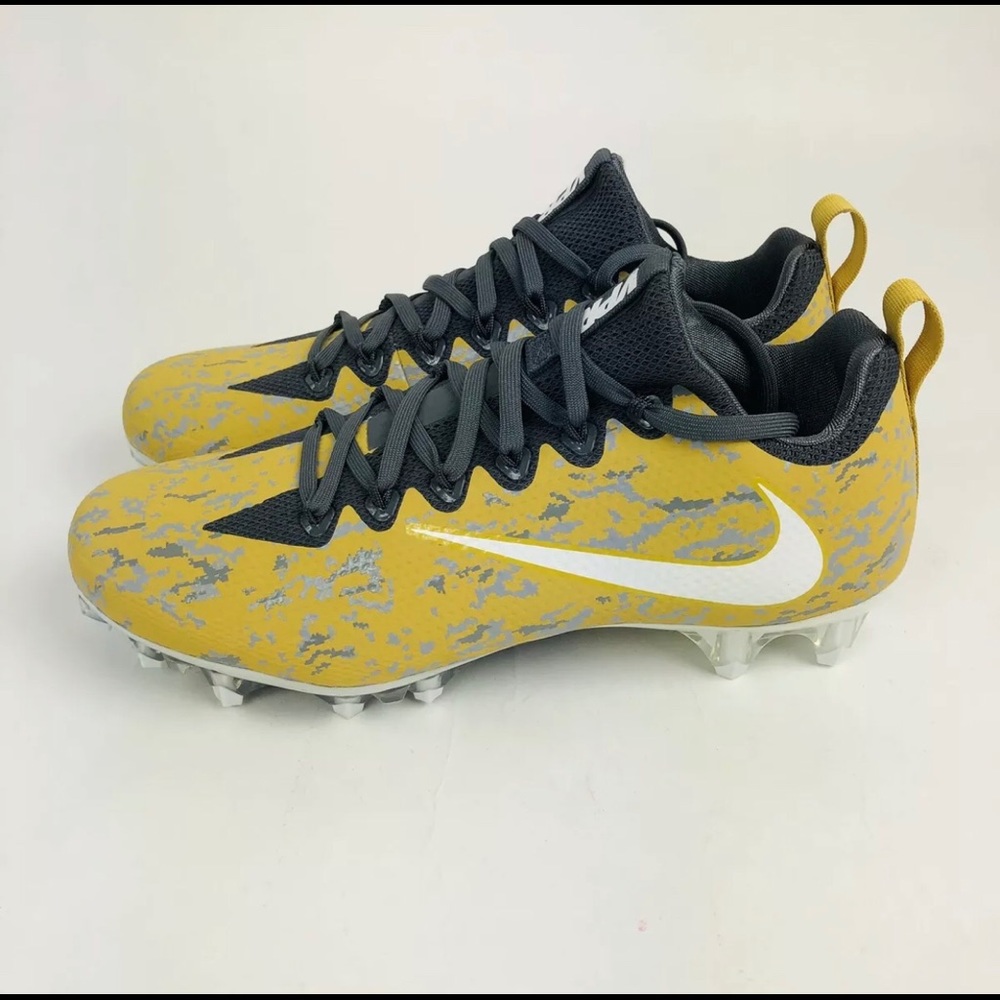 Nike Vapor Untouchable Pro Football Cleats Gold - Picture 3 of 6